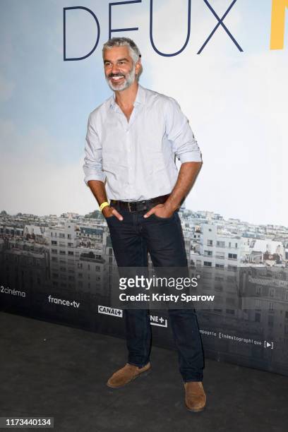Francois Vincentelli attends The "Deux Moi" Premiere at MK2 Quai De Loire on September 09, 2019 in Paris, France.