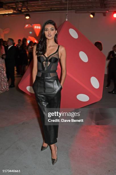 Neelam Gill attends the Naked Heart Foundation's Fund Fair hosted by Natalia Vodianova helping children with special needs on October 4, 2019 in...