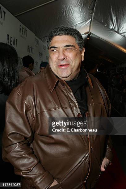 Vincent Pastore during Revolution Studios' and Columbia Pictures' World Premiere of "Rent" at Ziegfeld Theatre/Roseland in New York City, New York,...