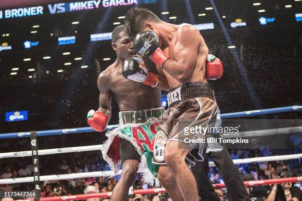 Bill Tompkins/Getty Images Mikey Garcia defeats Adrien Broner in their Super Lightweight bout by Unanimous Decision at the Barclay Center in...