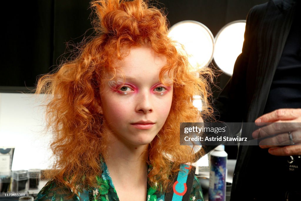 Anna Sui - Backstage - September 2019 - New York Fashion Week: The Shows