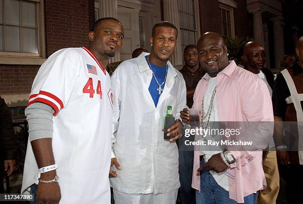 Darius McCrary, Eric Davis and James "Lights Out" Tony