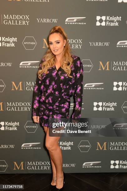 Tamara Ecclestone attends the VIP launch event for 'Pride Rock by David Yarrow' at Maddox Gallery on October 3, 2019 in London, England.