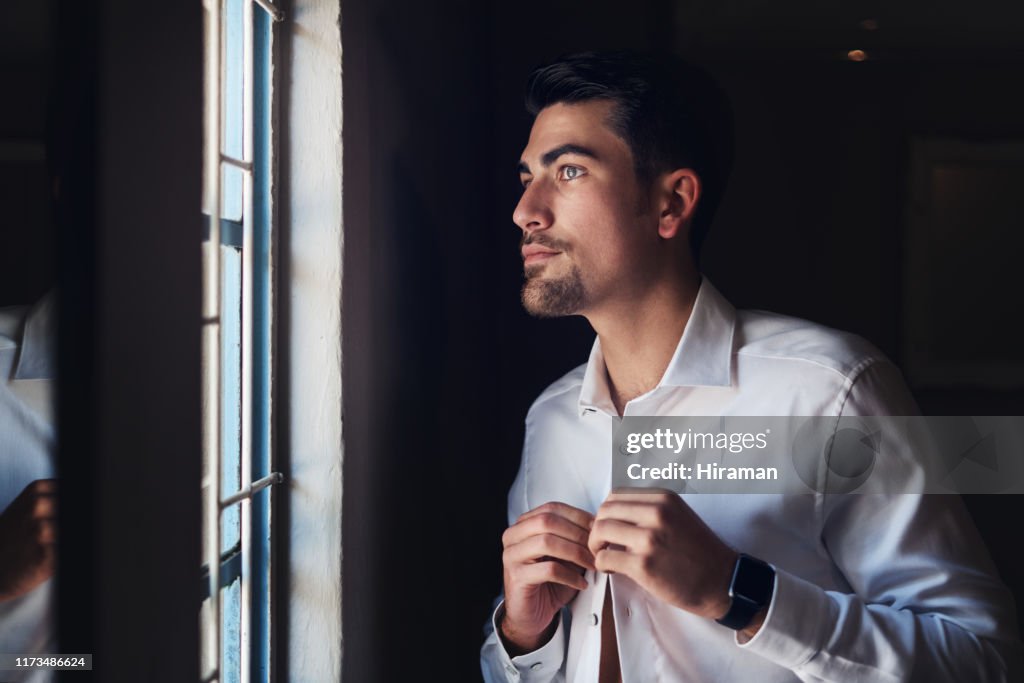 Today a groom, tomorrow a husband