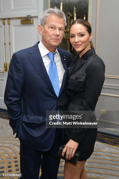 David Foster and Katharine McPhee attend the 2019 Toronto International Film Festival TIFF Tribute Gala at The Fairmont Royal York Hotel on September...