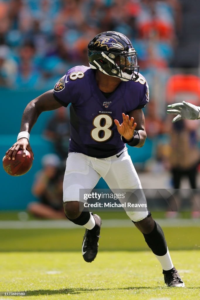 Baltimore Ravens v Miami Dolphins