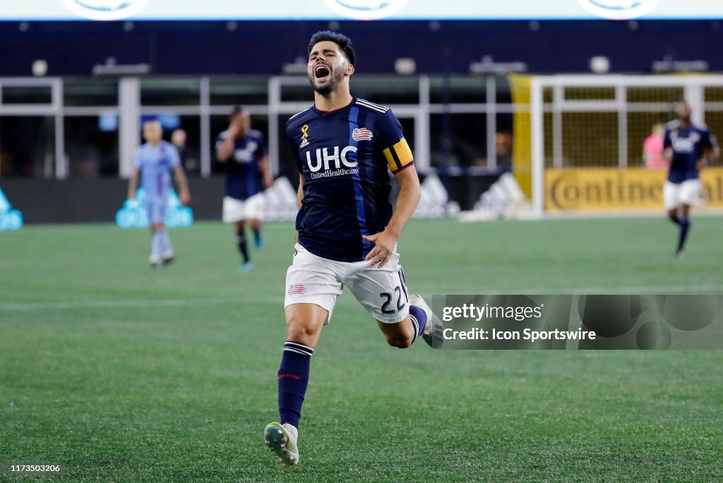 SOCCER: SEP 29 MLS - New York City FC at New England Revolution