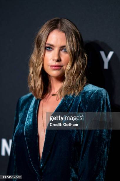 Ashley Benson attends the DKNY 30th anniversary party at St. Ann's Warehouse on September 09, 2019 in New York City.