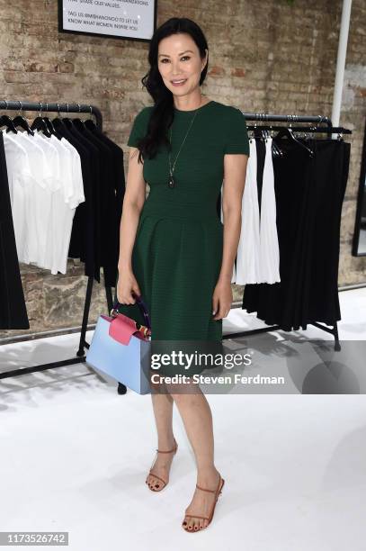 Wendi Murdoch attends Misha Nonoo Pop-Up Launch Event on September 09, 2019 in New York City.