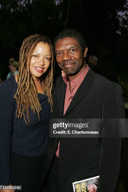 Kasi Lemmons and Vondie Curtis-Hall during Norman Jewison Book Signing Hosted by Alain Dudoit, Consul General of Canada at Canadian Residence in Los...