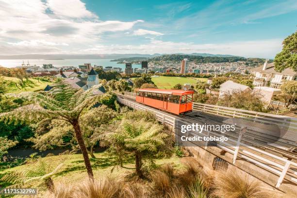 wellington - new zeland photos et images de collection