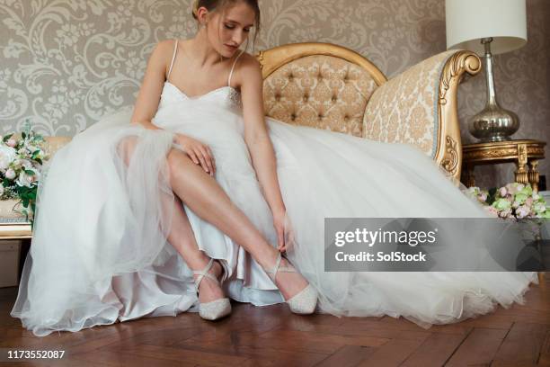 adding the finishing touches - dress shoes stock pictures, royalty-free photos & images