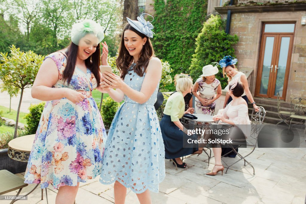 Cheerful Wedding Guests