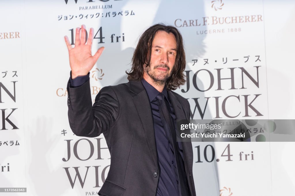 'John Wick: Chapter 3  Parabellum' Premiere In Tokyo