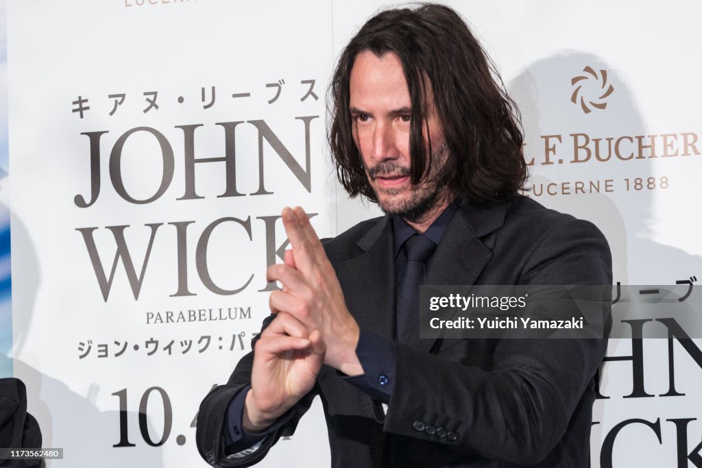 'John Wick: Chapter 3  Parabellum' Premiere In Tokyo