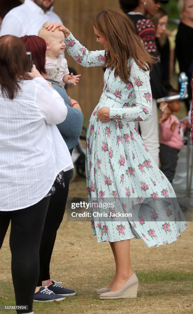 The Duchess Of Cambridge Attends "Back to Nature" Festival