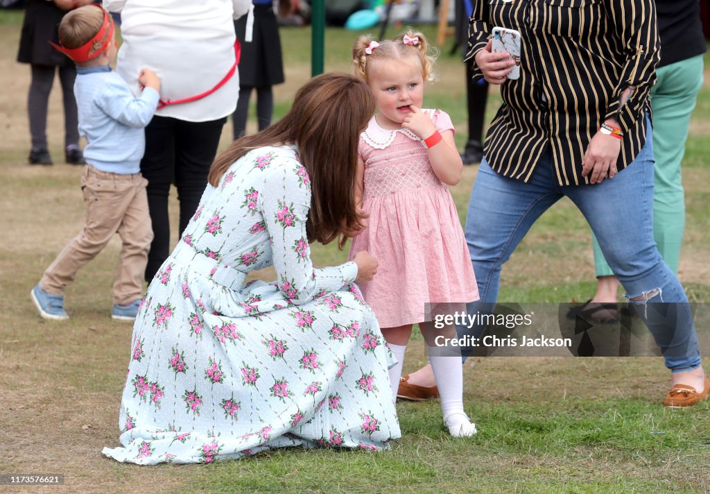 The Duchess Of Cambridge Attends "Back to Nature" Festival