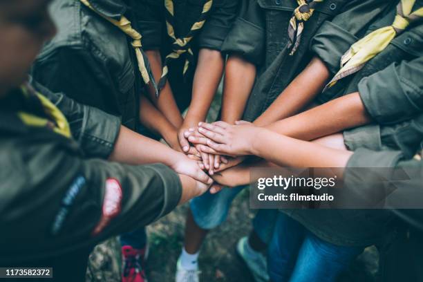 scouts unity - boy scouts stock pictures, royalty-free photos & images