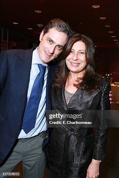 Paramount Classics's John Lesher and Producer Paula Wagner