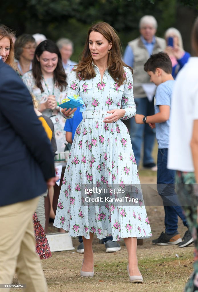 The Duchess Of Cambridge Attends "Back to Nature" Festival