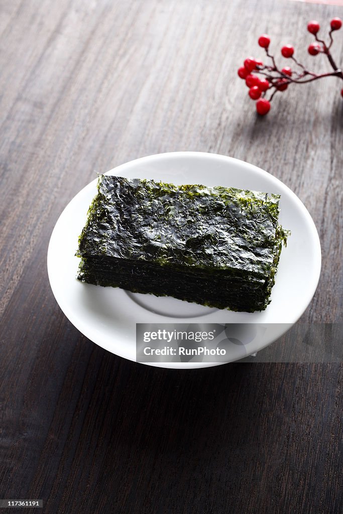 Korean food,korean dried seaweed