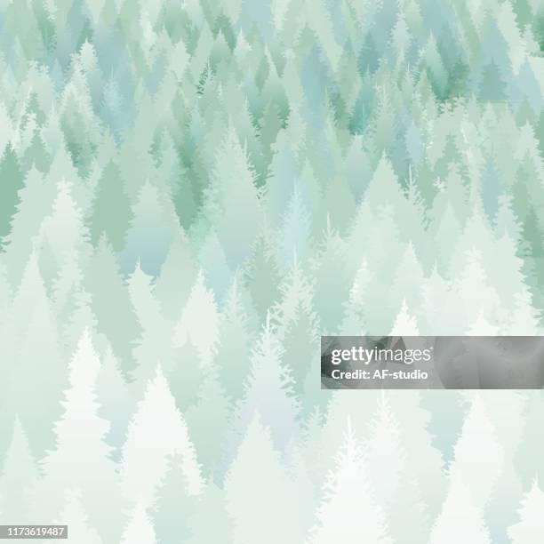 christmas background - snow mountain background stock illustrations