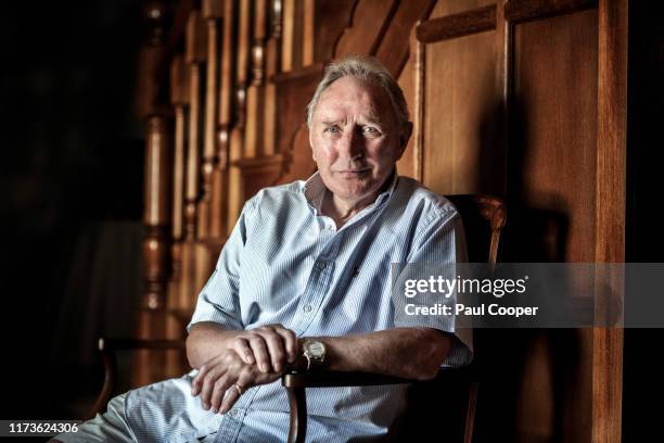 Former football manager Howard Wilkinson is photographed on July 4, 2018 in Leeds, England.