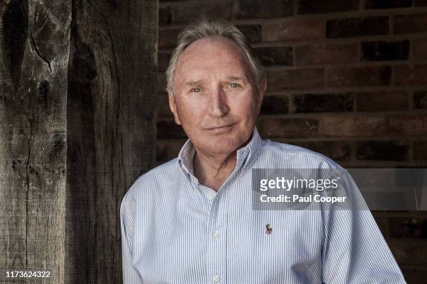 Former football manager Howard Wilkinson is photographed on July 4, 2018 in Leeds, England.