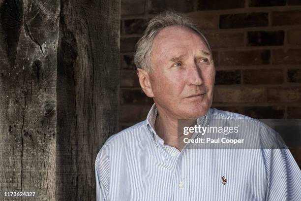 Former football manager Howard Wilkinson is photographed on July 4, 2018 in Leeds, England.