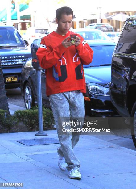 Jared Eng is seen on October 3, 2019 in Los Angeles.