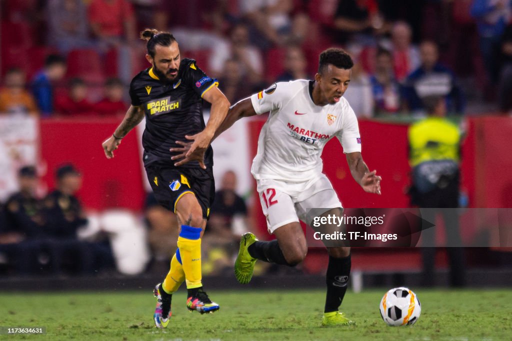 Sevilla FC v APOEL Nikosia: Group A - UEFA Europa League