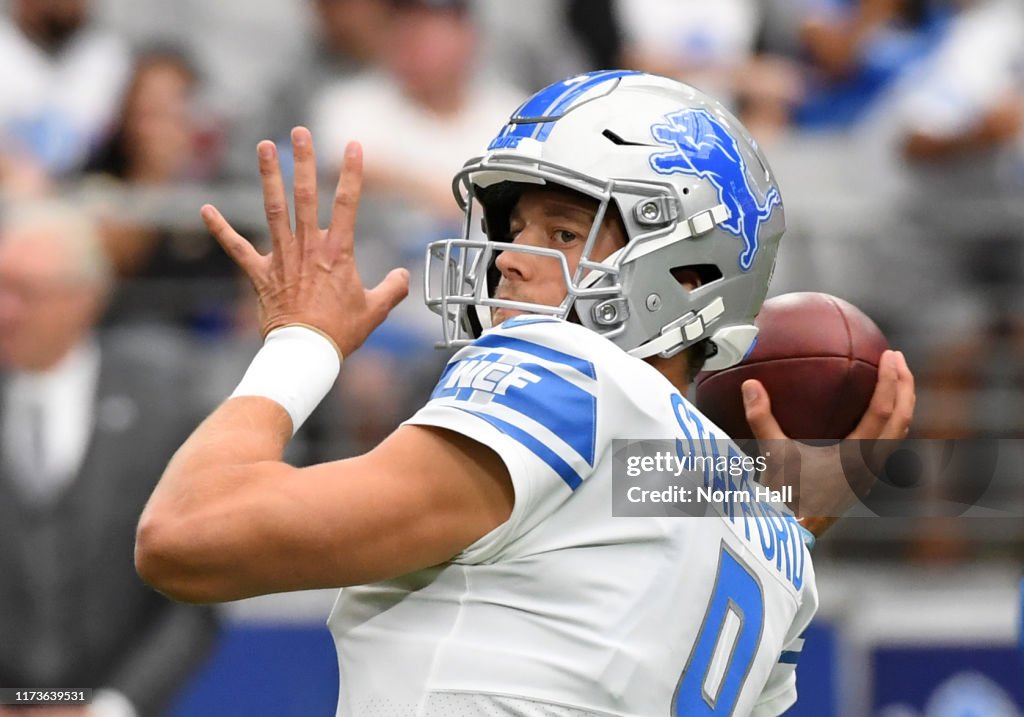 Detroit Lions v Arizona Cardinals