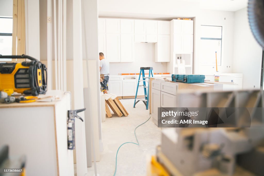 Fitting a kitchen