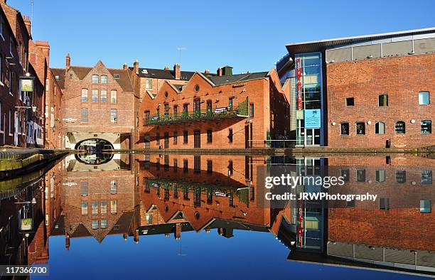 gas street basin - birmingham england stock pictures, royalty-free photos & images