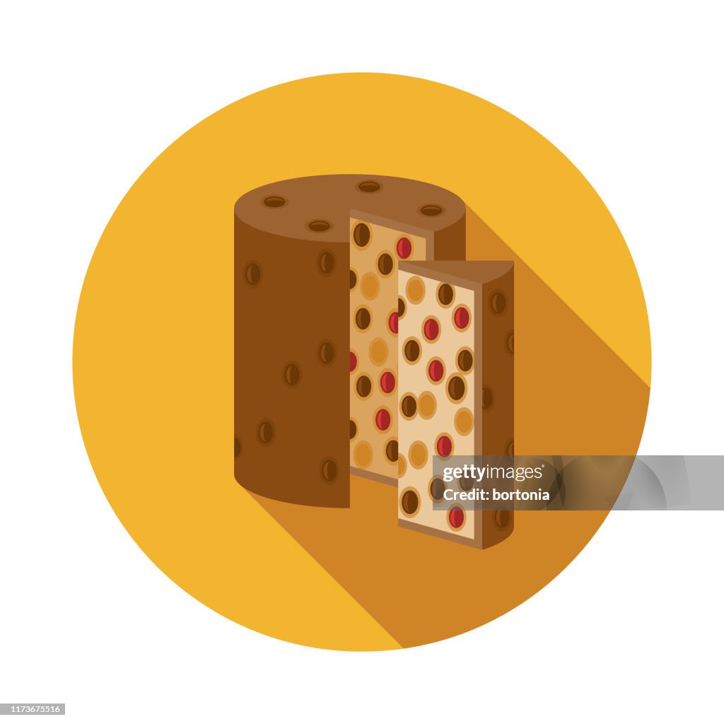 Panettone Italian Food Icon