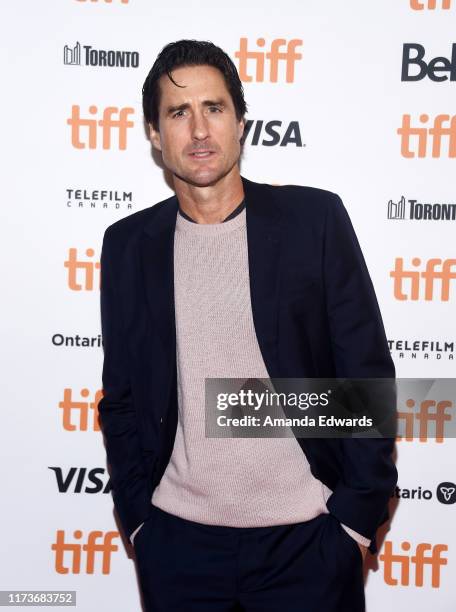 Actor Luke Wilson arrives at the 2019 Toronto International Film Festival - "Guest Of Honour" Premiere at The Elgin on September 10, 2019 in Toronto,...