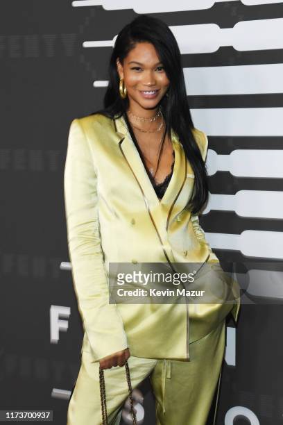 Chanel Iman attends Savage X Fenty Show Presented By Amazon Prime Video - Arrivals at Barclays Center on September 10, 2019 in Brooklyn, New York.
