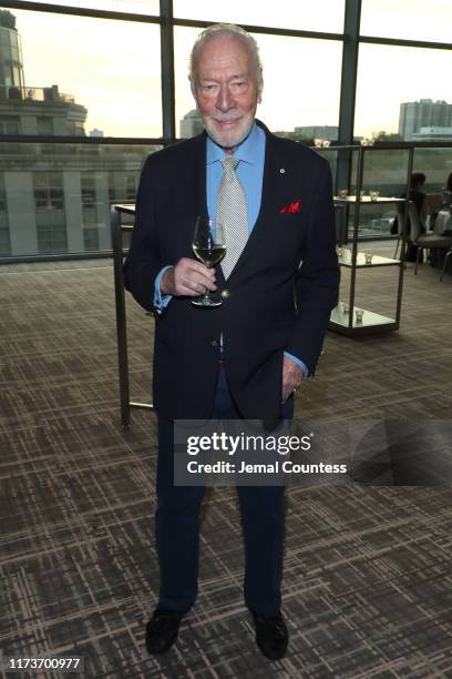 Christopher Plummer attends the Content Canada Dinner at Four Seasons Hotel on September 10, 2019 in Toronto, Canada.