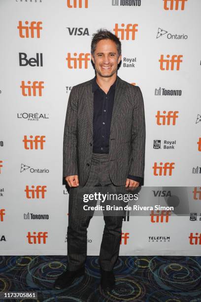 Gael García Bernal attends "Chicuarotes" premiere during the 2019 Toronto International Film Festival at Scotiabank Theatre on September 10, 2019 in...