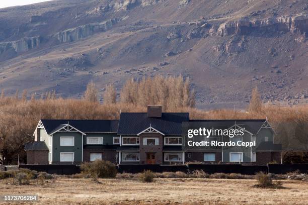 Los Sauces Hotel building on September 13, 2015 in El Calafate, Argentina.