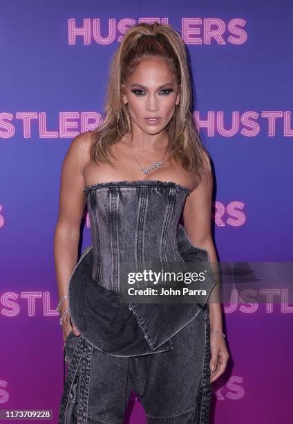 Jennifer Lopez attends Alexander Wang & STXfilms’ New York Special Screening of “Hustlers” on September 10, 2019 in New York City.