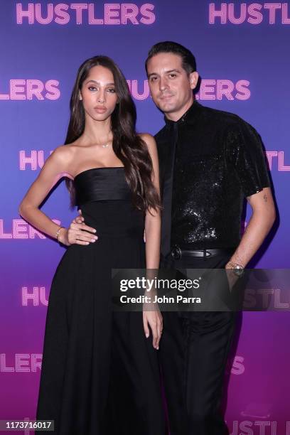 Yasmin Wijnaldum and G-Eazy at Alexander Wang & STXfilms’ New York Special Screening of “Hustlers” on September 10, 2019 in New York City.