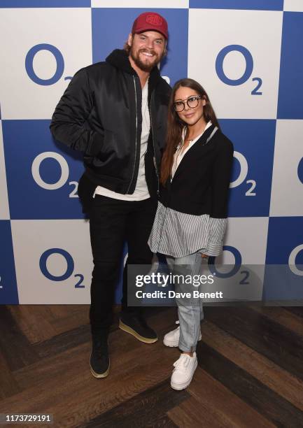 Ryan Libbey and Louise Thompson were at The O2 for the world's first live TV ad powered by O2 5G