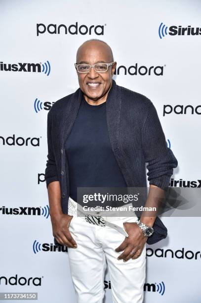Peabo Bryson visits SiriusXM Studios on September 10, 2019 in New York City.