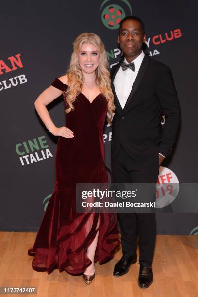 Karlee Rose and Jaze Bordeaux attends the Italian Party Club at TIFF 2019 at Artscape Daniels on September 10, 2019 in Toronto, Canada.