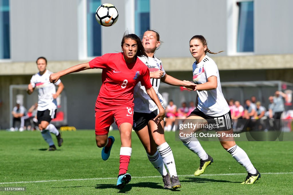 Women's Germany U19 v Women's Azerbaijan U19 - UEFA Women's U19 European Championship Qualifier