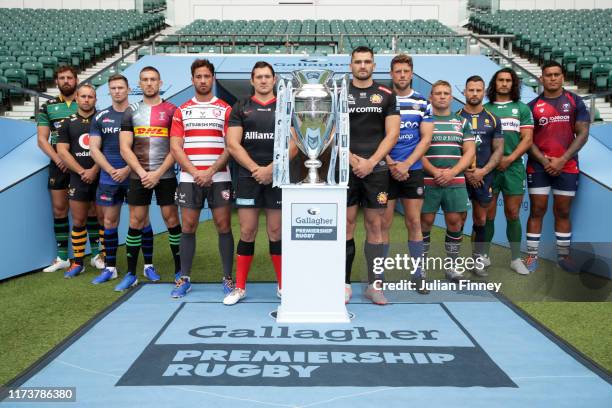 Prem Rugby Launch 331 Gallagher Premiership Rugby Launch 2019 Stock Photos, High-Res ...