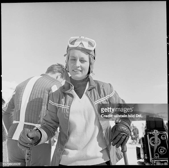 Thérèse Obrecht, Swiss racing skier News Photo - Getty Images