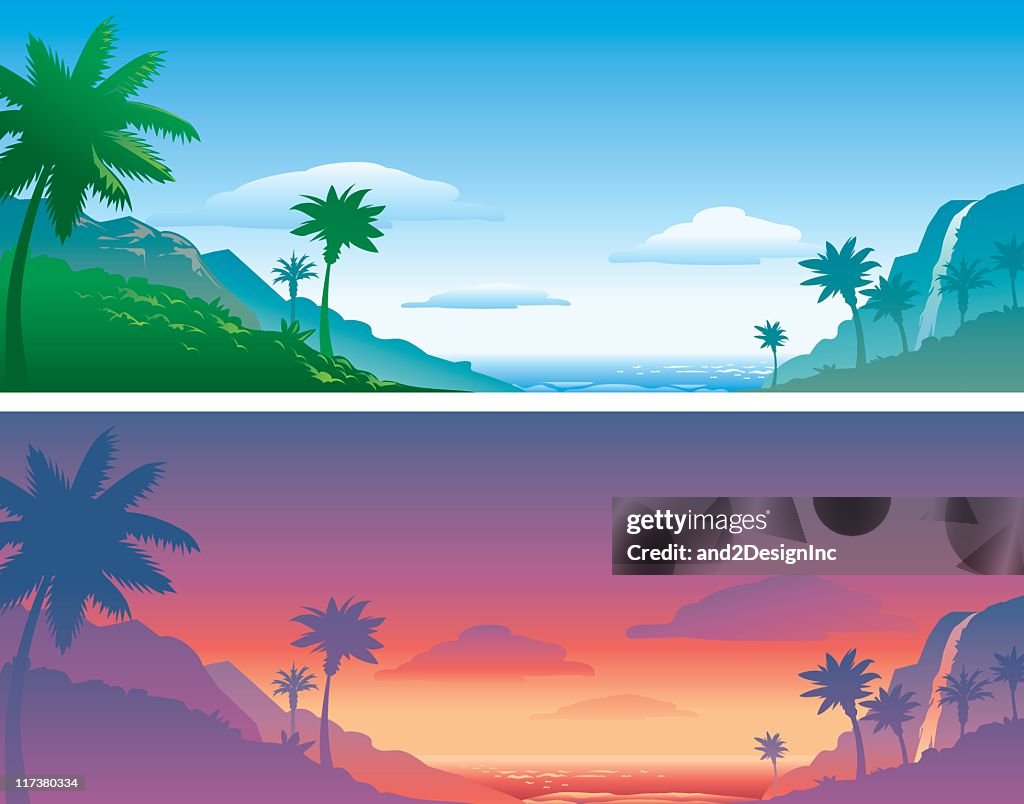 Tropical backgrounds