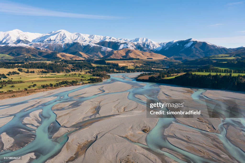 Flight To The Southern Alps, New Zealand